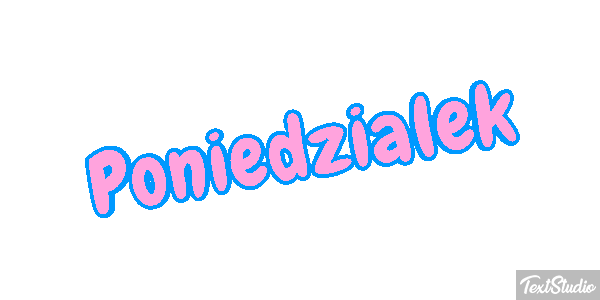 Poniedziałek Effetto testo
