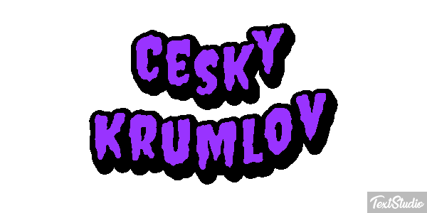 Český Krumlov Effet de texte