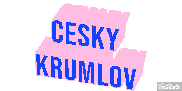 Český Krumlov Effet de texte