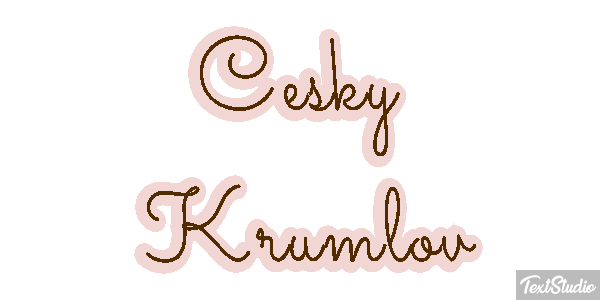 Český Krumlov Effet de texte