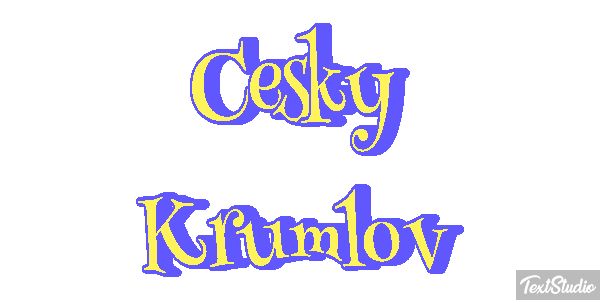 Český Krumlov Effet de texte