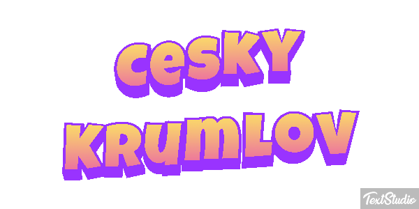 Český Krumlov Effet de texte