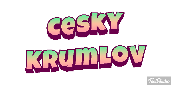 Český Krumlov Effet de texte