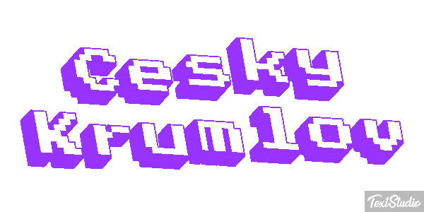 Český Krumlov Effet de texte