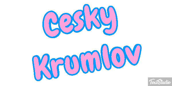 Český Krumlov Effet de texte