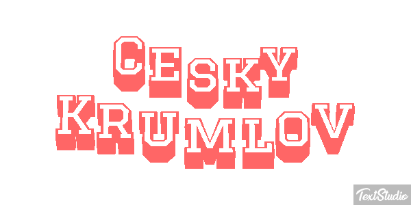 Český Krumlov Effet de texte