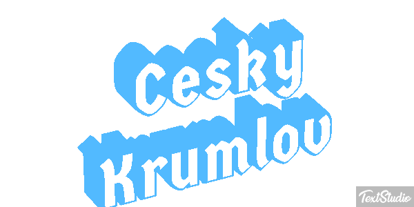 Český Krumlov Effet de texte