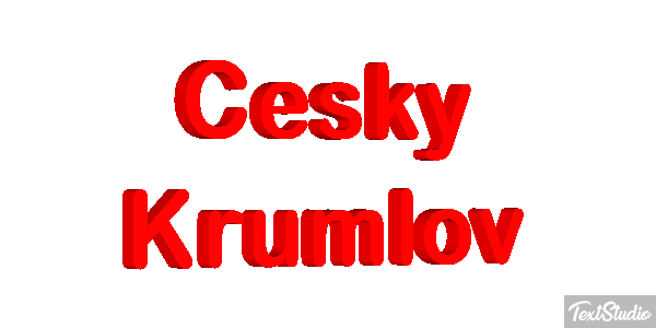 Český Krumlov Effet de texte