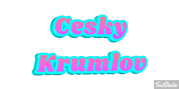 Český Krumlov Effet de texte