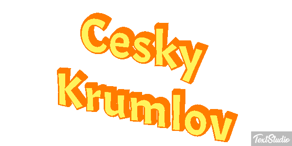 Český Krumlov Effet de texte