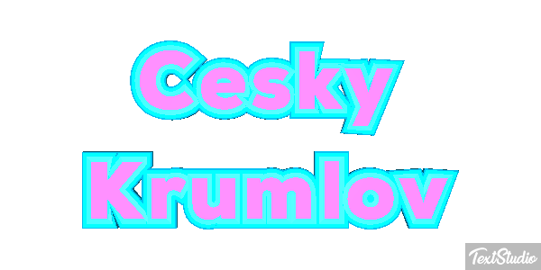 Český Krumlov Effet de texte