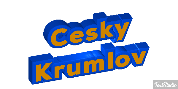 Český Krumlov Effet de texte