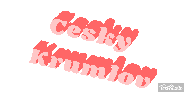 Český Krumlov Effet de texte