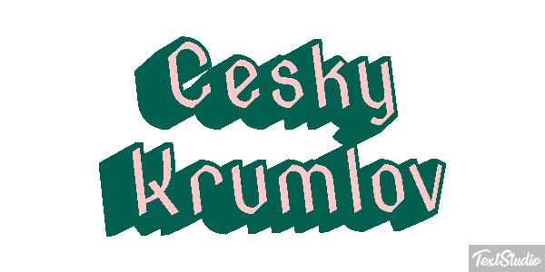 Český Krumlov Effet de texte