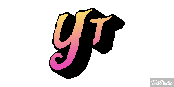 Yt Text effect