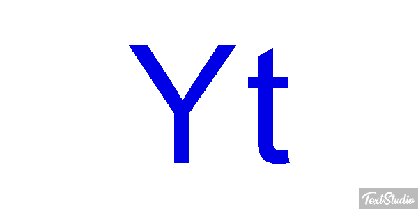 Yt Text effect