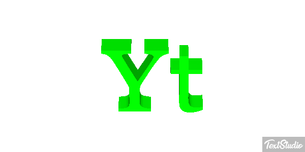 Yt Text effect
