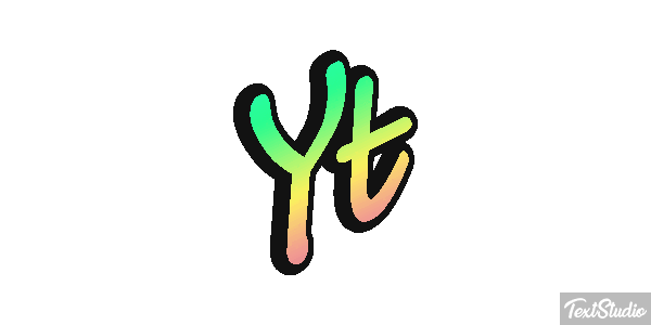 Yt Text effect