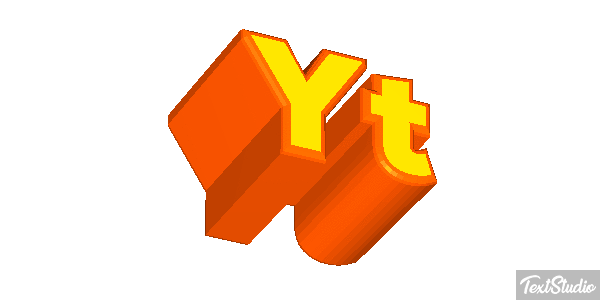 Yt Text effect