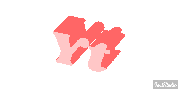 Yt Text effect