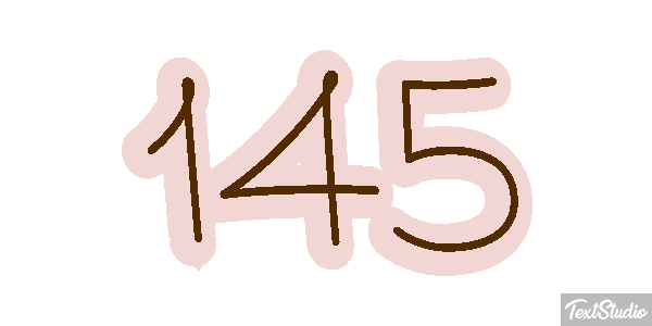 145 Text effect
