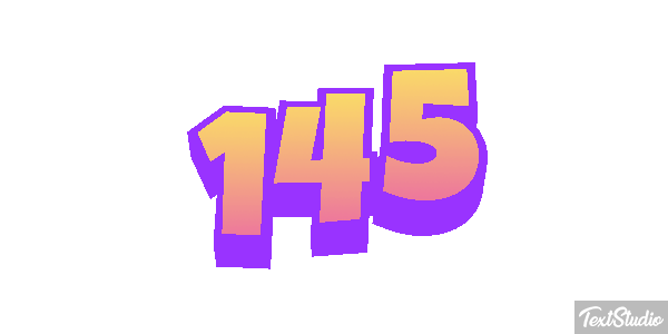 145 Text effect