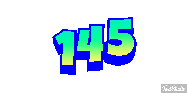 145 Text effect