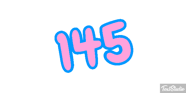 145 Text effect