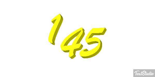 145 Text effect