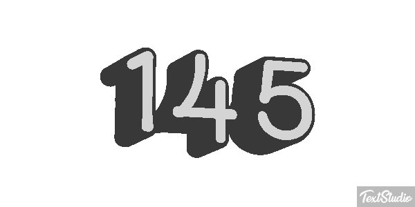145 Text effect