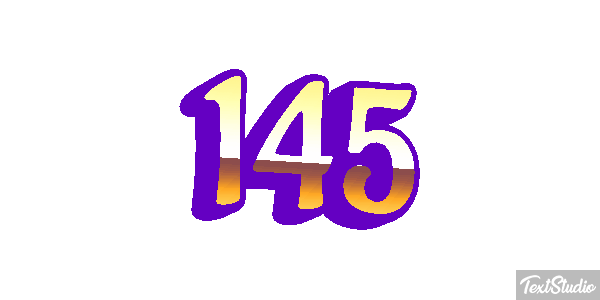 145 Text effect