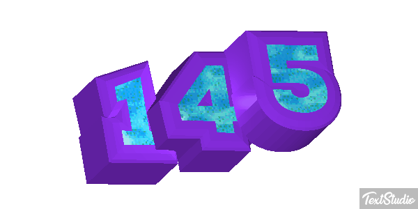 145 Text effect