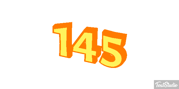 145 Text effect