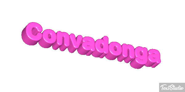 Convadonga Efecto de texto