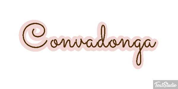 Convadonga Efecto de texto