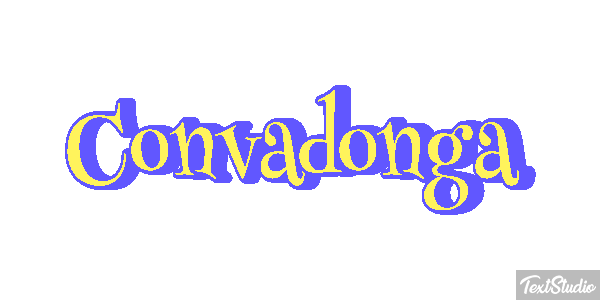 Convadonga Efecto de texto