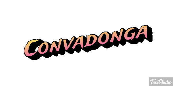 Convadonga Efecto de texto