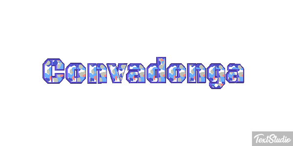 Convadonga Efecto de texto