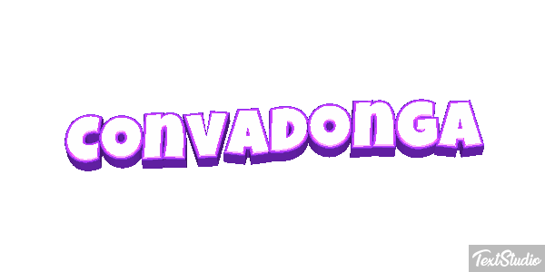 Convadonga Efecto de texto