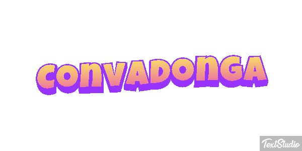 Convadonga Efecto de texto