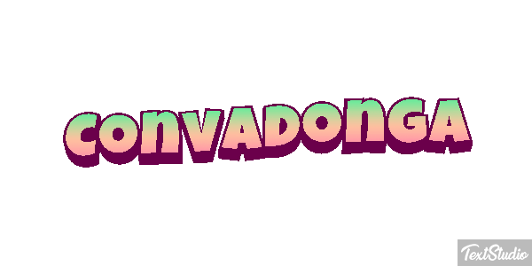 Convadonga Efecto de texto