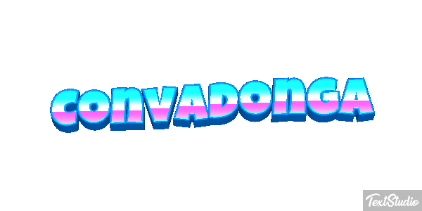 Convadonga Efecto de texto