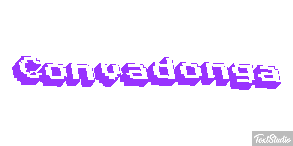 Convadonga Efecto de texto