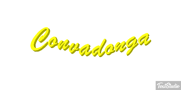 Convadonga Efecto de texto