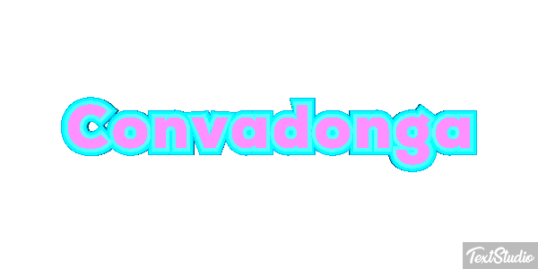 Convadonga Efecto de texto