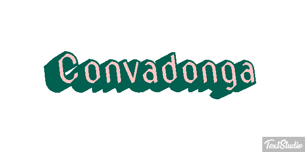 Convadonga Efecto de texto