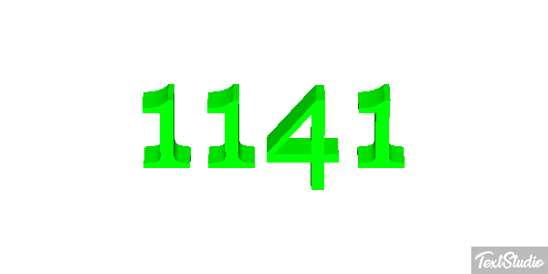 1141 Efeito do texto