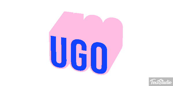 Ugo Effetto testo