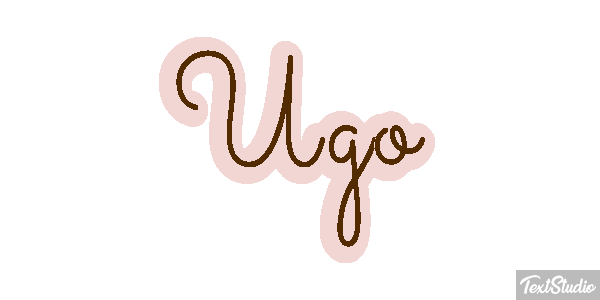 Ugo Effetto testo