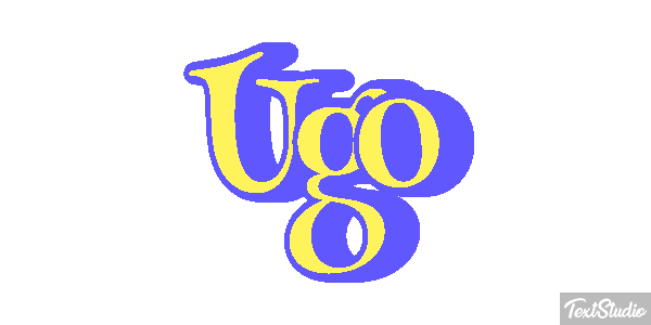 Ugo Effetto testo